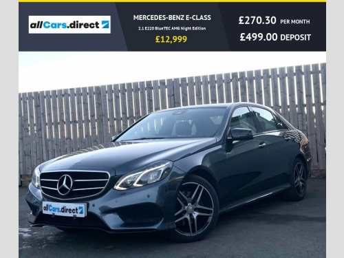 Mercedes-Benz E-Class E220 2.1 E220 BlueTEC AMG Night Edition FULL SERVICE HI