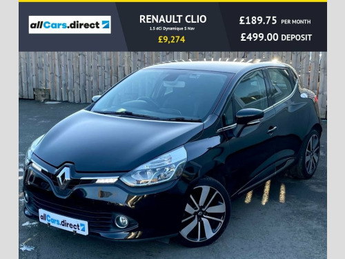 Renault Clio  1.5 dCi Dynamique S Nav FREE ROAD TAX! HIGH MPG! 