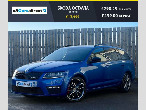 Skoda Octavia  2.0 TDI vRS HEATED SEATS! BLACK DESIGN PACK! 