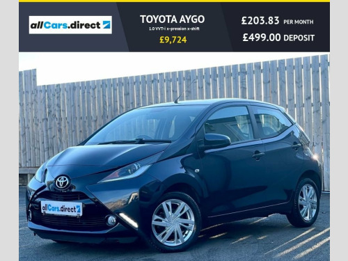 Toyota AYGO  1.0 VVT-i x-pression x-shift FULL SERVICE HISTORY!