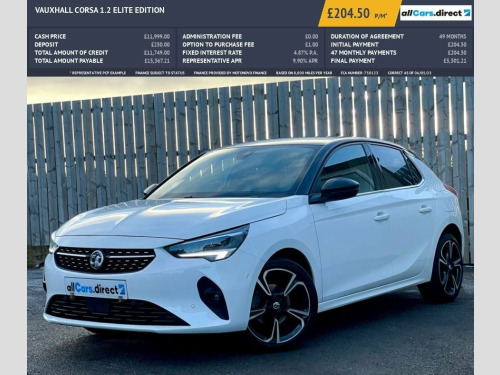 Vauxhall Corsa 1.2 Elite Edition