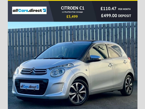 Citroen C1  1.2 PureTech Flair Airscape FREE ROAD TAX! 