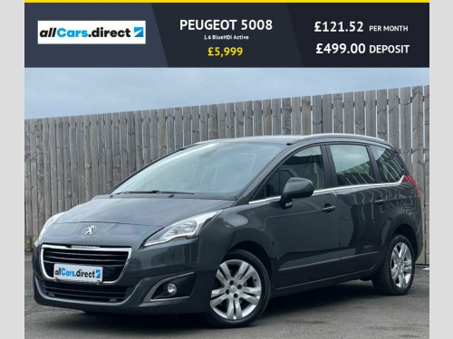 Peugeot 5008  1.6 BlueHDi Active  GREAT VALUE 7 SEATER!