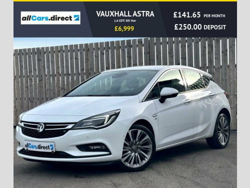 Vauxhall Astra  1.6 CDTi BlueInjection SRi Nav Hatchback 5dr Diese