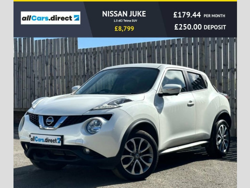 Nissan Juke  1.5 dCi Tekna SUV HEATED SEATS! LOW MILEAGE! 
