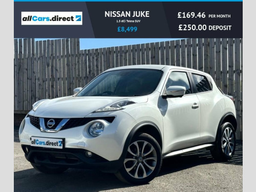 Nissan Juke  1.5 dCi Tekna SUV HEATED SEATS! LOW MILEAGE! 