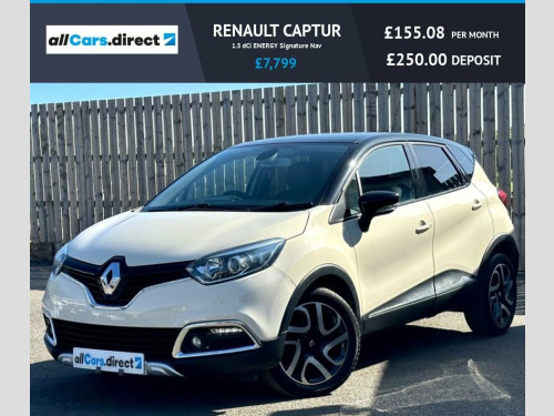 Renault Captur  1.5 dCi ENERGY Signature Nav REV CAM! HTD SEATS! F