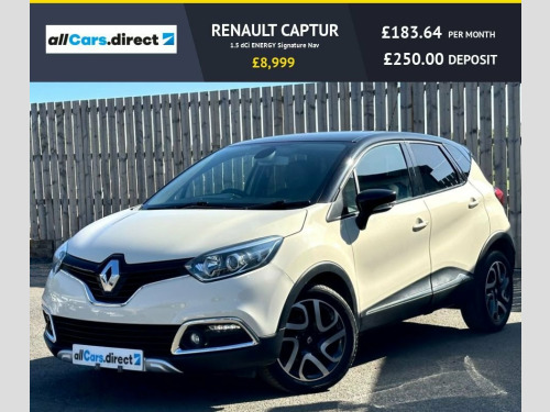 Renault Captur  1.5 dCi ENERGY Signature Nav REV CAM! HTD SEATS! F