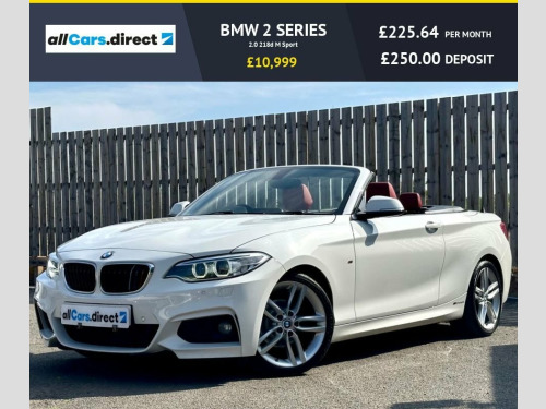BMW 2 Series  2.0 218d M Sport Convertible 2dr Diesel Manual Eur