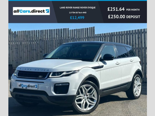 Land Rover Range Rover Evoque  2.0 TD4 SE Tech 4WD