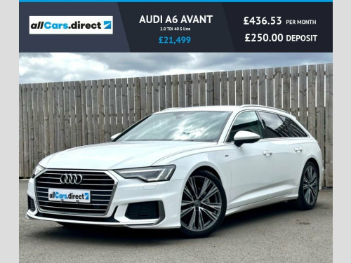 Audi A6  2.0 TDI 40 S line Estate 5dr Diesel S Tronic Euro 