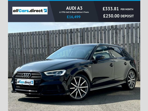 Audi A3  1.5 TFSI CoD 35 Black Edition S Tronic  VIRTUAL CO