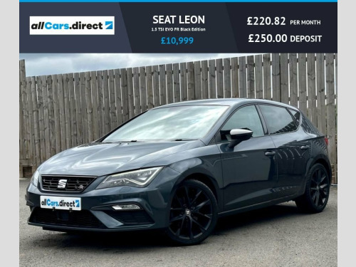 SEAT Leon  1.5 TSI EVO FR Black Edition VIRTUAL COCKPIT!