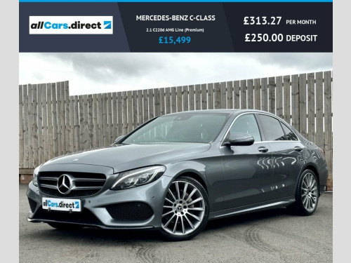 Mercedes-Benz C-Class  2.1 C220d AMG Line (Premium)  PAN ROOF! PREM SPEC!