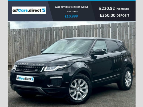 Land Rover Range Rover Evoque  2.0 TD4 SE Tech  ONE OWNER! 