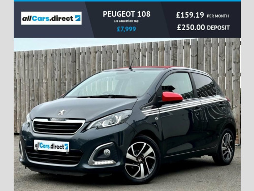 Peugeot 108  1.0 Collection Top!  GREAT VALUE CONV HATCH! 