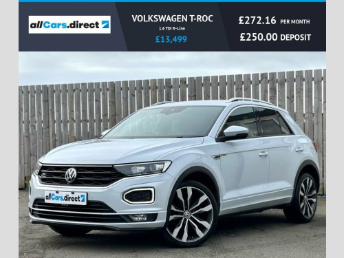 Volkswagen T-ROC  1.6 TDI R-Line  VIRTUAL COCKPIT!  