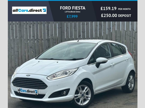 Ford Fiesta  1.0T EcoBoost Zetec  GREAT VALUE AUTO! 