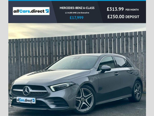 Mercedes-Benz A-Class A180 1.3 A180 AMG Line Executive HTD SEATS! REV CAM! AP 
