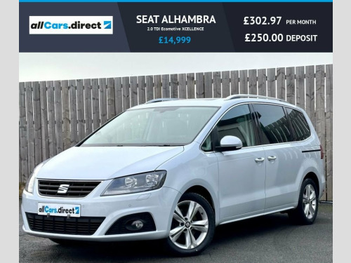 SEAT Alhambra  2.0 TDI Ecomotive XCELLENCE  HEATED SEATS! PAN ROO 