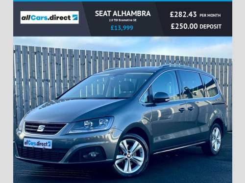 SEAT Alhambra  2.0 TDI Ecomotive SE GREAT VALUE 7 SEATER!  