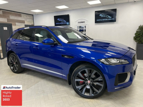 Jaguar F-PACE  3.0 V6 FIRST EDITION AWD 5d 296 BHP DEPLOYABLE SID