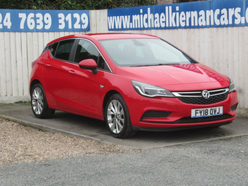 Vauxhall Astra  1.4i SE Hatchback 5dr Petrol Manual Euro 6 (100 ps