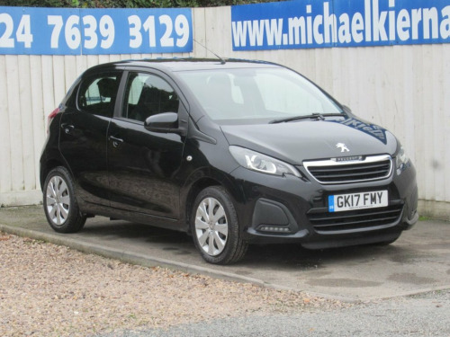 Peugeot 108  1.0 Active Hatchback 5dr Petrol Manual Euro 6 (68 