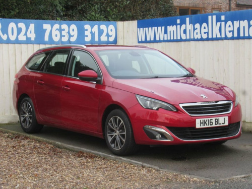 Peugeot 308 SW  1.6 BlueHDi Allure Estate 5dr Diesel Manual Euro 6