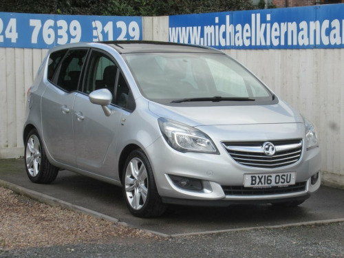 Vauxhall Meriva  1.4i Turbo SE MPV 5dr Petrol Manual Euro 6 (120 ps