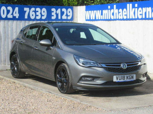 Vauxhall Astra  1.4i Turbo SRi Hatchback 5dr Petrol Manual Euro 6 