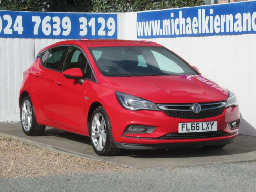 Vauxhall Astra  1.6 CDTi ecoFLEX SRi Nav Hatchback 5dr Diesel Manu