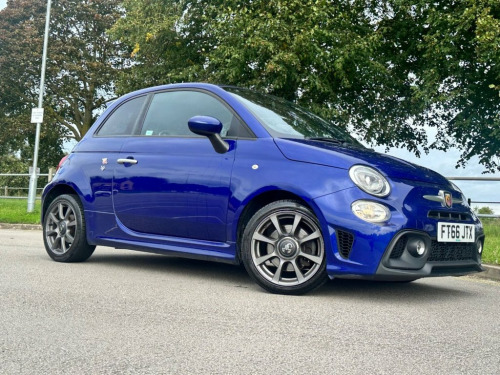 Abarth 500  1.4 595 3d 144 BHP 2 FORMER KEEPERS FSH STUNNING