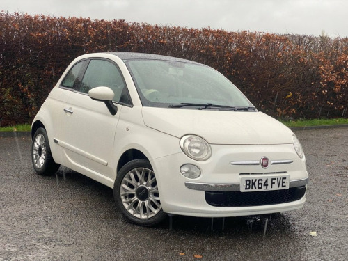 Fiat 500  1.2 LOUNGE 3d 69 BHP PANORAMIC ROOF, BLUETOOTH