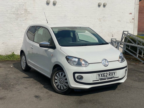 Volkswagen up!  1.0 up! White Hatchback 3dr Petrol Manual Euro 5 (