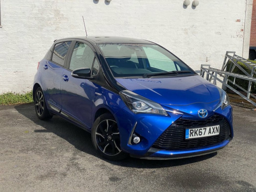 Toyota Yaris  1.5 VVT-h Blue Bi-Tone Hatchback 5dr Petrol Hybrid