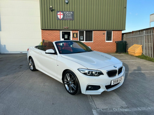 BMW 2 Series  2.0 220d M Sport Convertible 2dr Diesel Auto Euro 