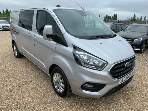 Ford Transit Custom  2.0 320 EcoBlue Limited Crew Van L2 H1 Euro 6 (s/s) 5dr (6 Seat)