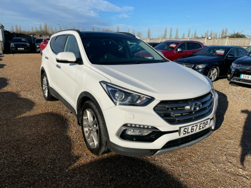 Hyundai Santa Fe  2.2 CRDi Blue Drive Premium SE 4WD Euro 6 (s/s) 5dr (7 Seat) 