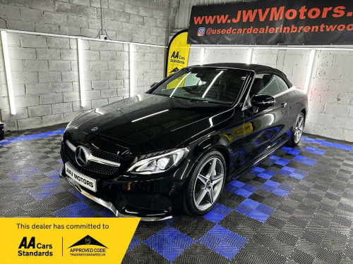 Mercedes-Benz C-Class  2.1 C250d AMG Line (Premium Plus) Cabriolet 2dr Diesel G-Tronic+ Euro 6 (s/