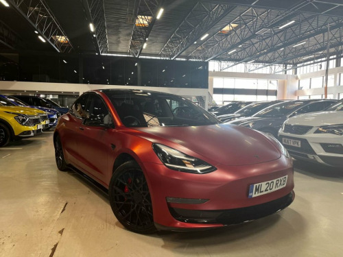 Tesla Model 3  PERFORMANCE AWD 4d 483 BHP