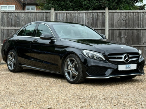 Mercedes-Benz C-Class C200 2.0 C200 AMG Line Saloon 4dr Petrol 7G-Tronic+ Eur