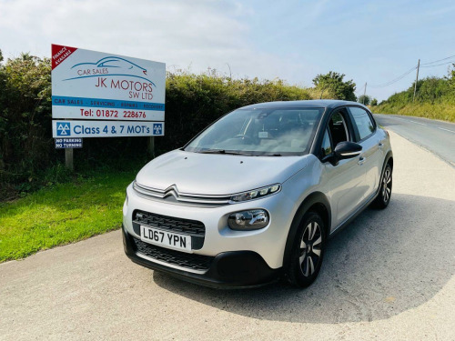 Citroen C3  1.2 PureTech Feel Hatchback 5dr Petrol Manual Euro 6 (82 ps)