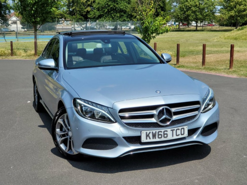Mercedes-Benz C-Class C200 2.0 C200 Sport (Premium) Saloon 4dr Petrol G-Troni