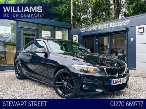 BMW 2 Series  2.0 218D M SPORT 2d 141 BHP