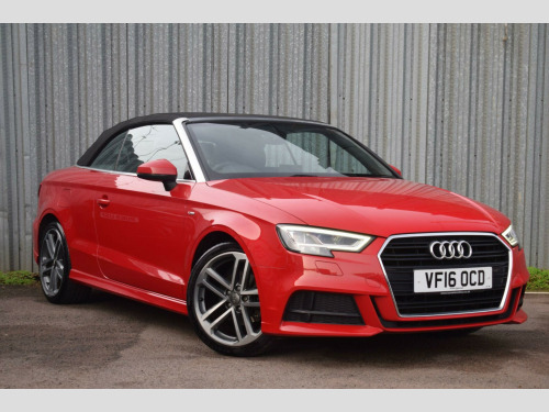 Audi A3 Cabriolet  1.4 TFSI CoD S line Euro 6 (s/s) 2dr