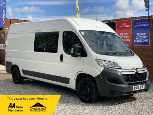 Citroen Relay  2.0 BlueHDi 35 Enterprise Ready To Run Crew Van L3 H2 Euro 6 5dr