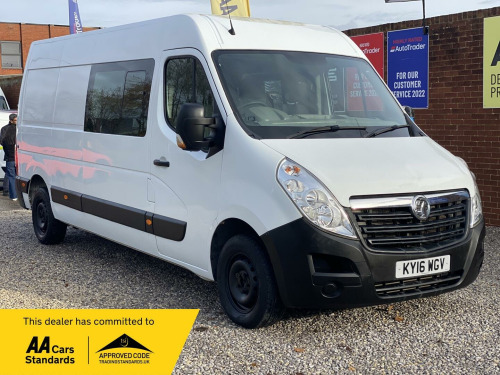 Vauxhall Movano  Ready To Run Crew Van L3 H2 Euro 6 5dr