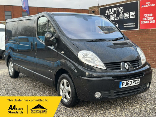 Renault Trafic  2.0 dCi LL29 Sport Crew Van QS6 L3 H1 4dr (Phase 3, 6 Seats) 