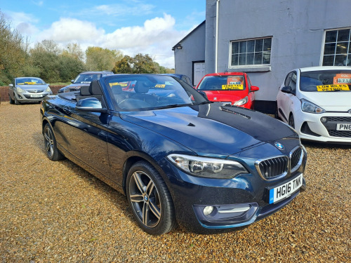 BMW 2 Series  1.5 218i Sport Convertible 2dr Petrol Manual Euro 6 (s/s) (136 ps)